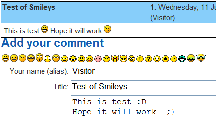 phpBB smiley set, used in yvComment extension