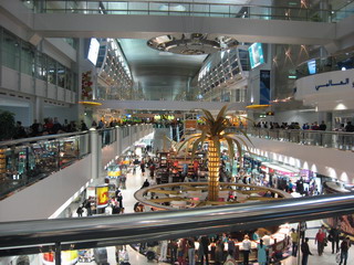Транзитный терминал в Дубаях